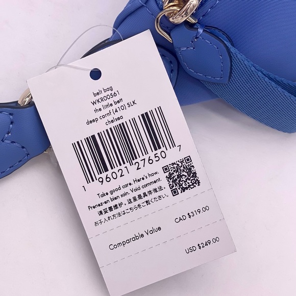 Kate Spade Chelsea Nylon Belt Bag Crossbody - Picture 10 of 11